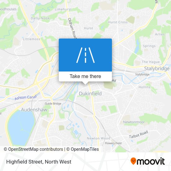Highfield Street map