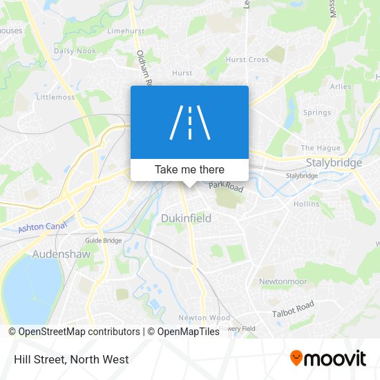 Hill Street map