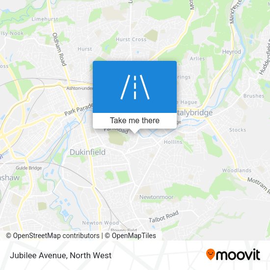 Jubilee Avenue map