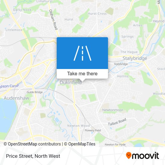 Price Street map