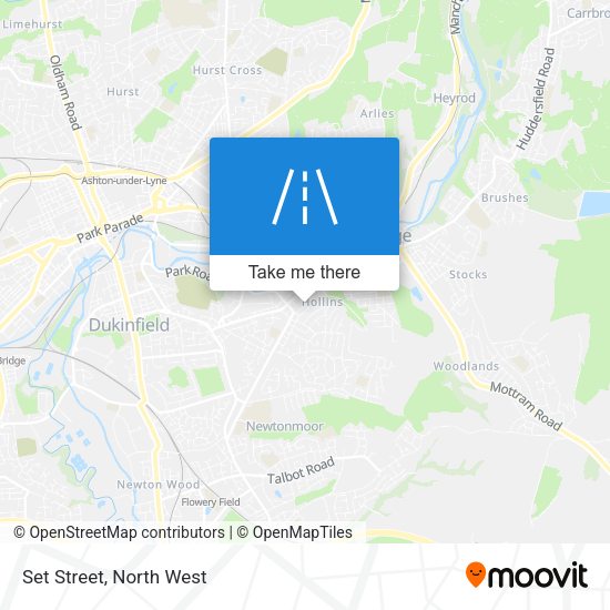 Set Street map
