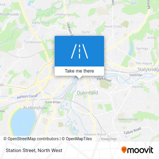 Station Street map