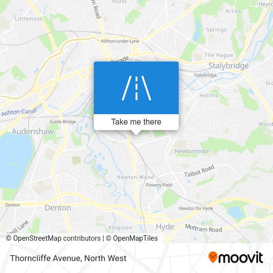 Thorncliffe Avenue map