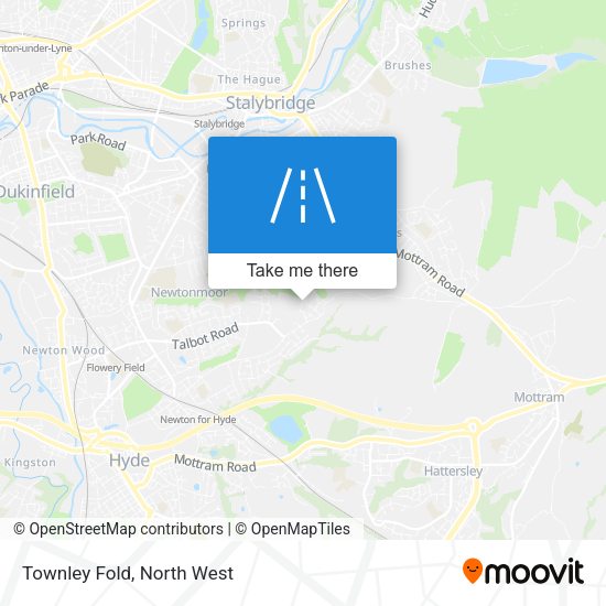 Townley Fold map