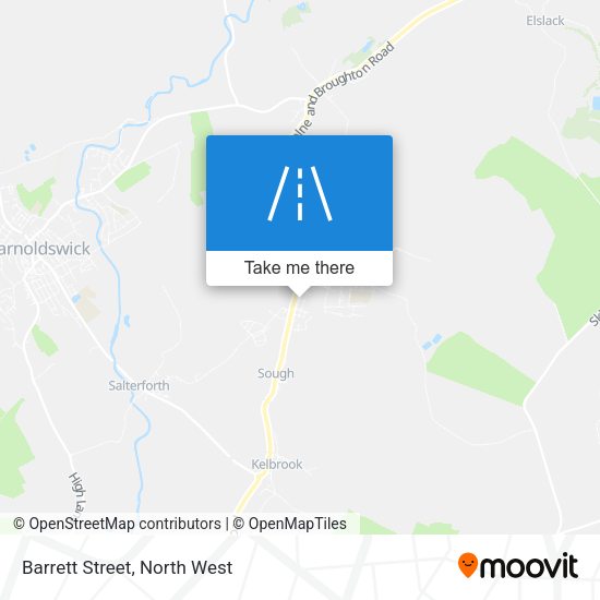 Barrett Street map