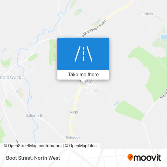 Boot Street map