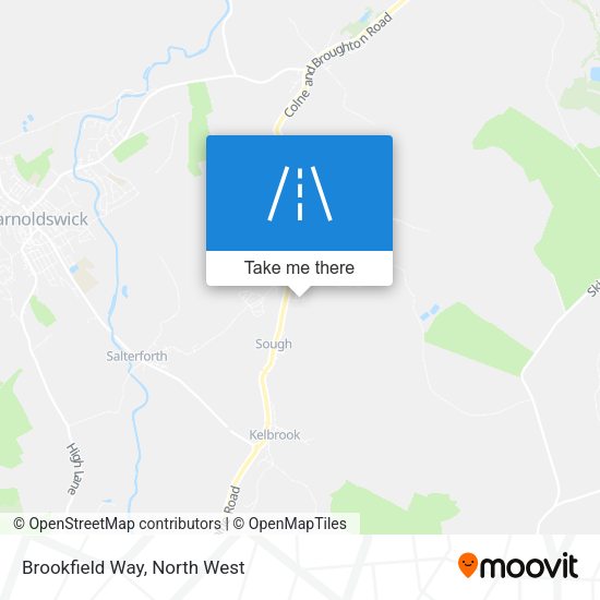 Brookfield Way map