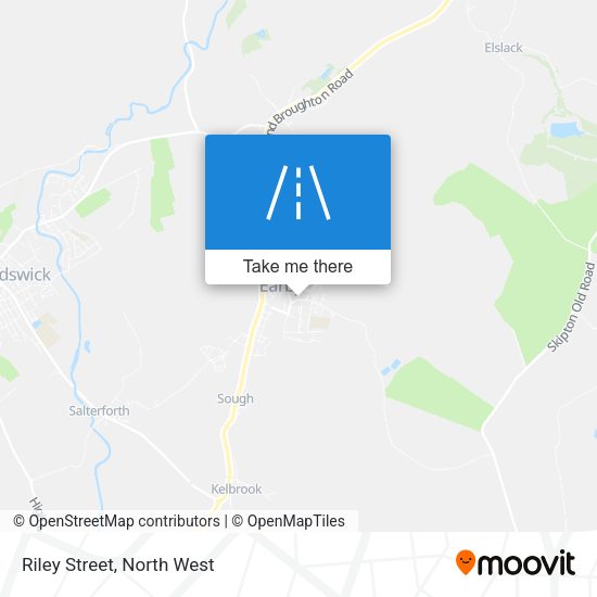 Riley Street map