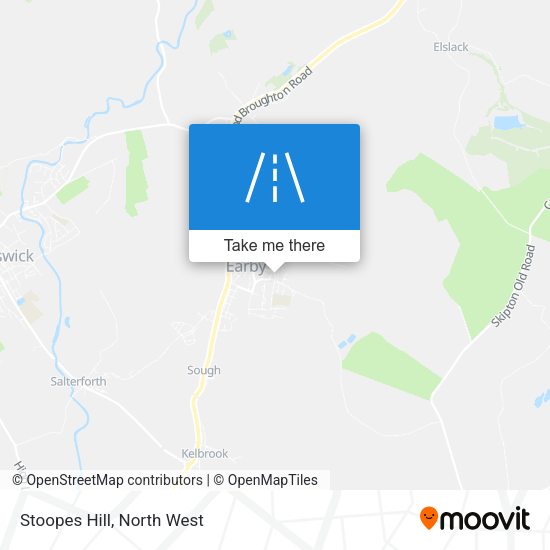 Stoopes Hill map