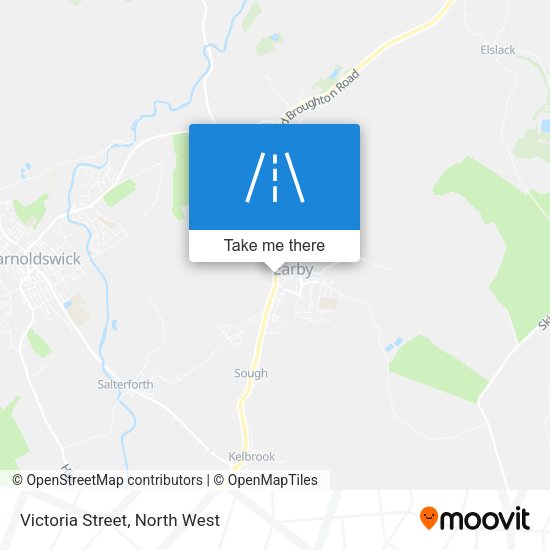 Victoria Street map