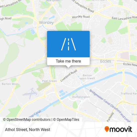 Athol Street map