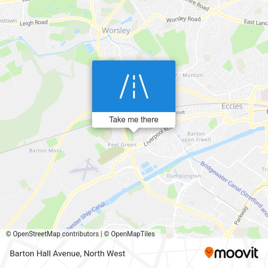 Barton Hall Avenue map