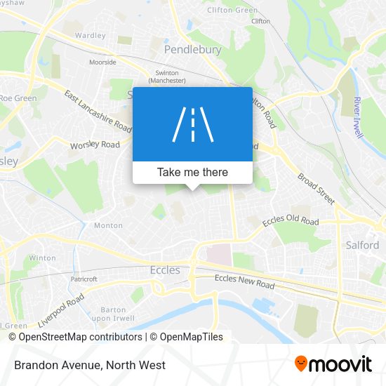 Brandon Avenue map