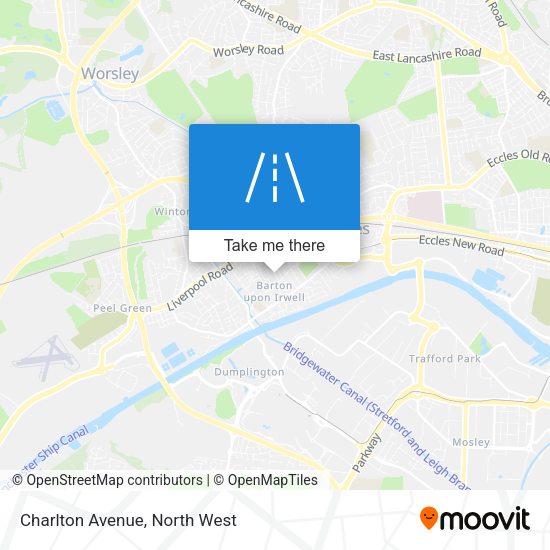 Charlton Avenue map