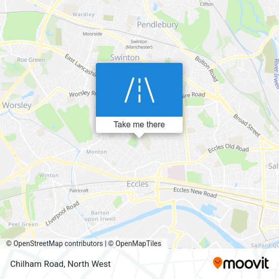 Chilham Road map