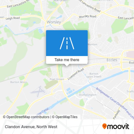 Clandon Avenue map