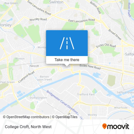 College Croft map