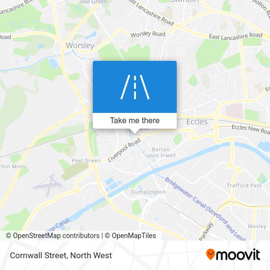 Cornwall Street map