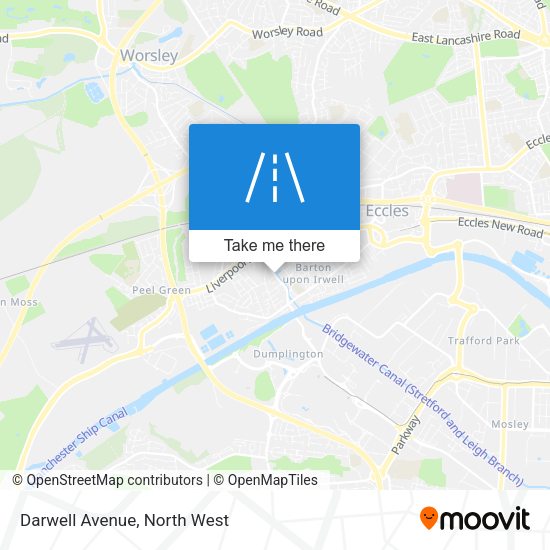 Darwell Avenue map