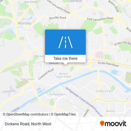 Dickens Road map