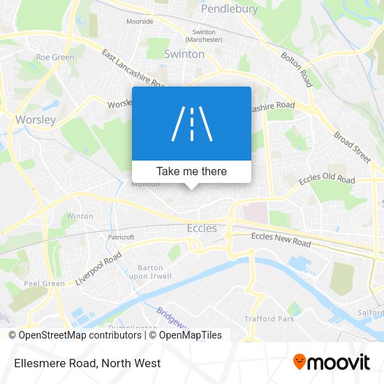 Ellesmere Road map