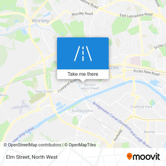 Elm Street map