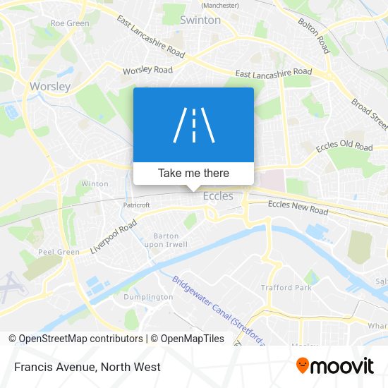 Francis Avenue map