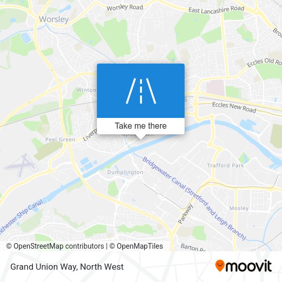 Grand Union Way map