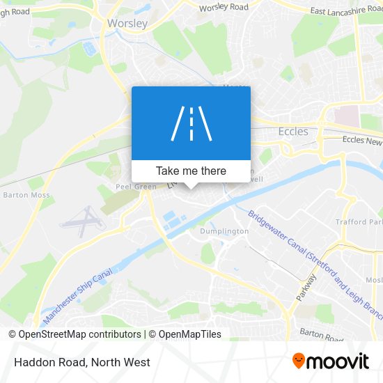 Haddon Road map