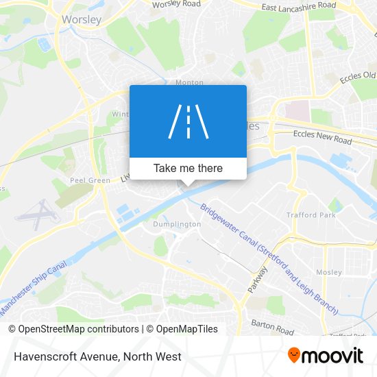 Havenscroft Avenue map