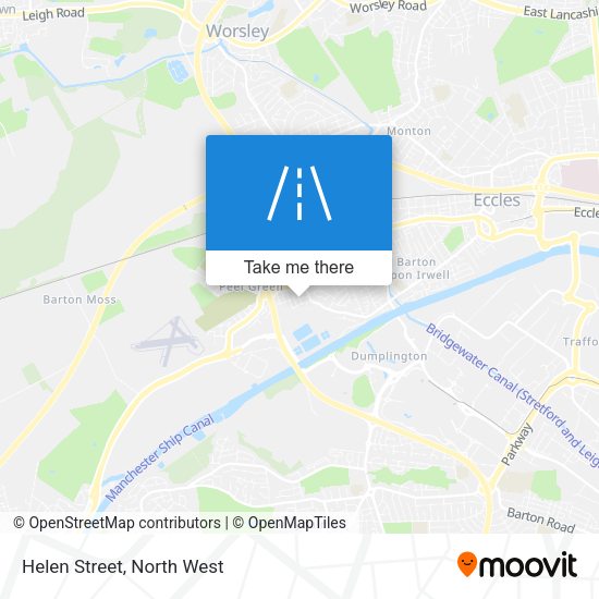 Helen Street map
