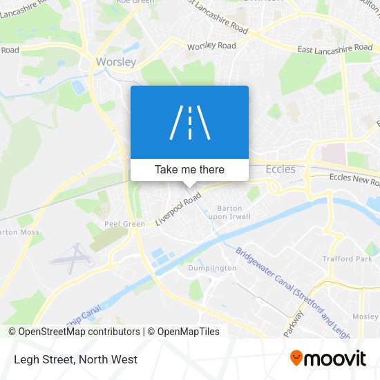 Legh Street map