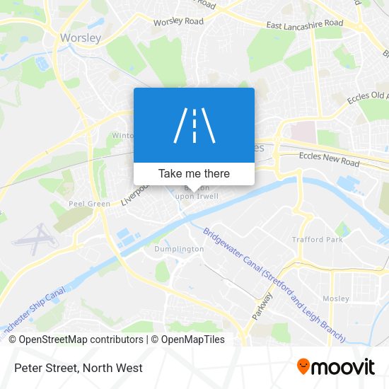 Peter Street map