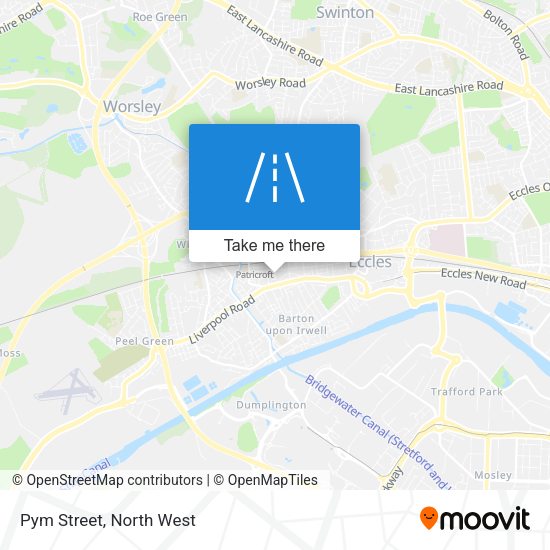 Pym Street map