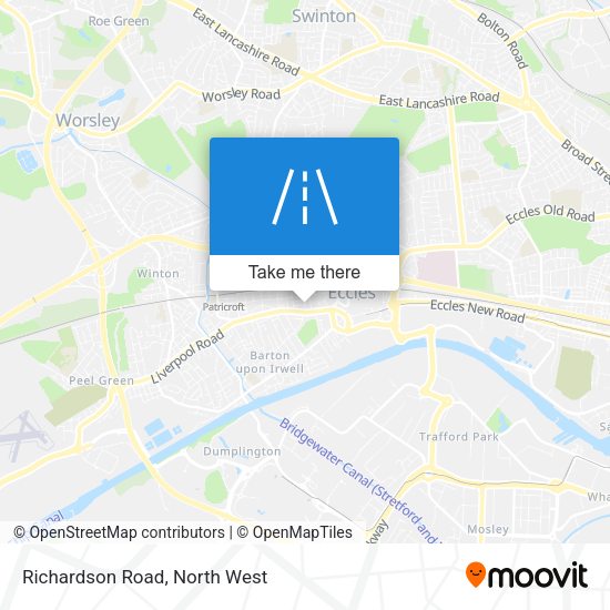 Richardson Road map