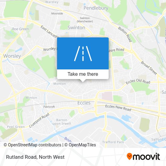 Rutland Road map