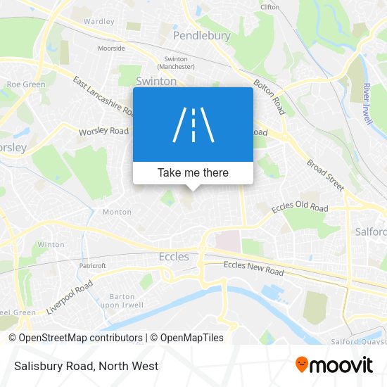 Salisbury Road map