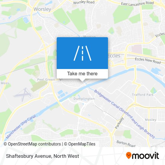 Shaftesbury Avenue map