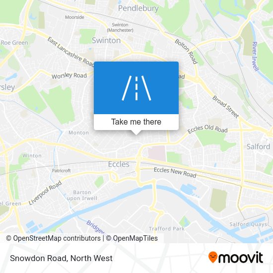 Snowdon Road map