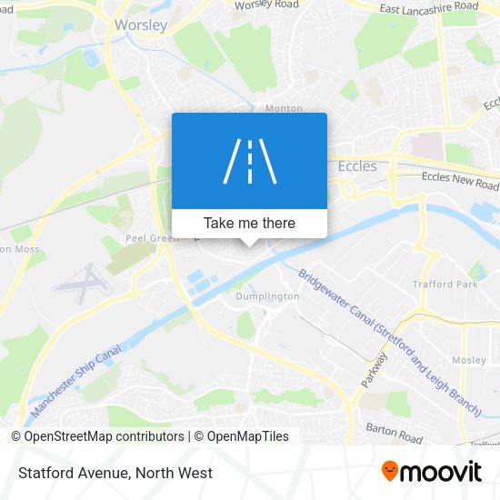 Statford Avenue map