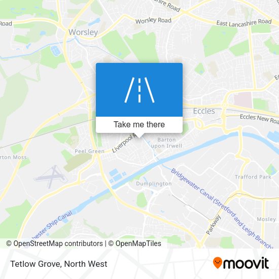 Tetlow Grove map