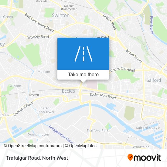 Trafalgar Road map