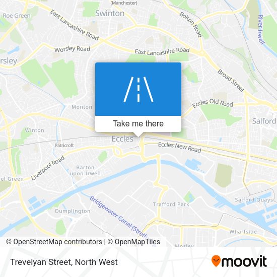 Trevelyan Street map