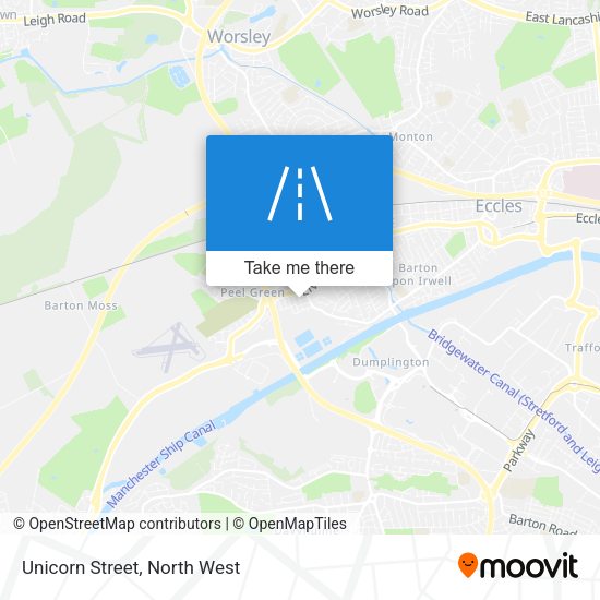 Unicorn Street map