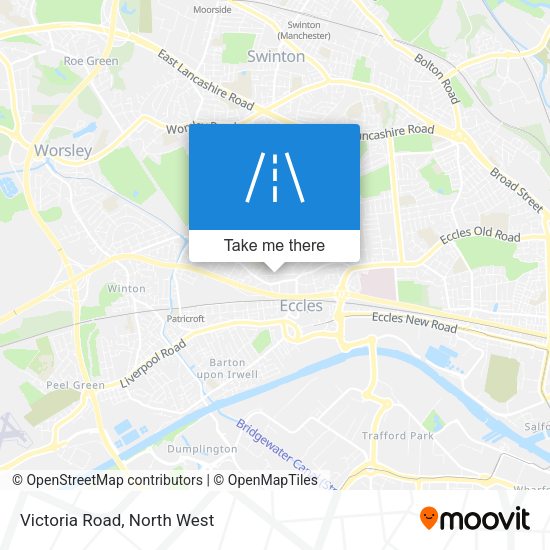 Victoria Road map