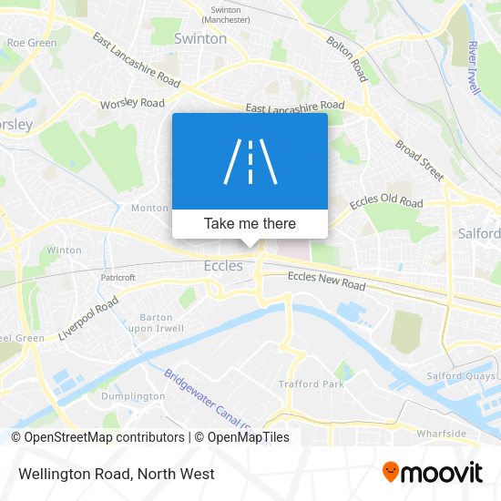 Wellington Road map