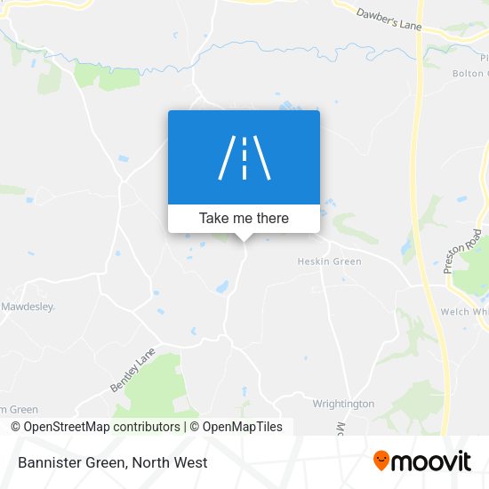 Bannister Green map
