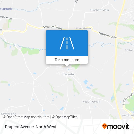 Drapers Avenue map