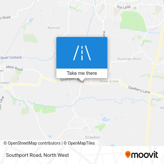 Southport Road map