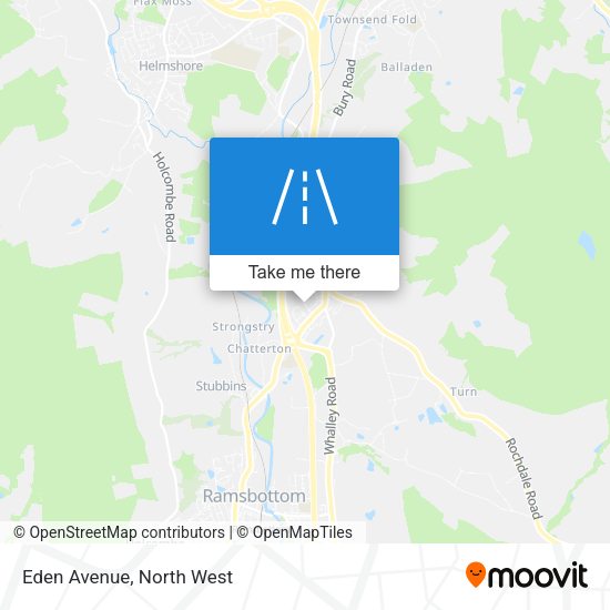 Eden Avenue map